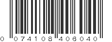 UPC 074108406040