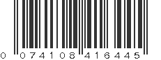 UPC 074108416445