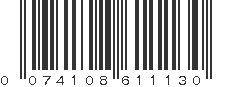 UPC 074108611130