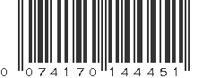 UPC 074170144451