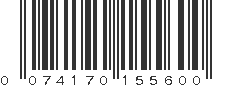 UPC 074170155600