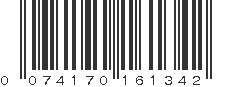 UPC 074170161342