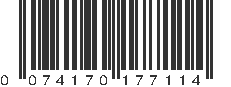 UPC 074170177114