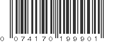 UPC 074170199901