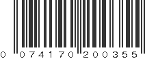 UPC 074170200355