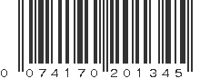 UPC 074170201345