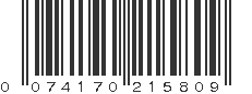 UPC 074170215809