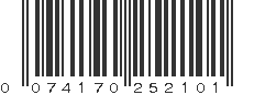 UPC 074170252101