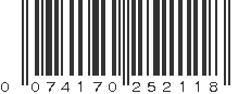 UPC 074170252118