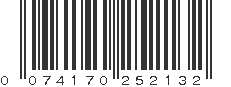 UPC 074170252132