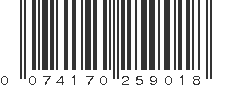 UPC 074170259018