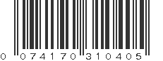 UPC 074170310405