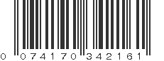 UPC 074170342161