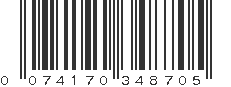 UPC 074170348705