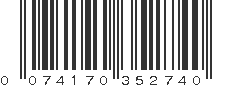 UPC 074170352740