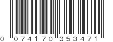 UPC 074170353471