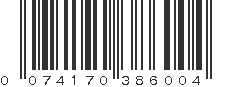 UPC 074170386004