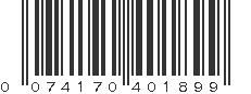 UPC 074170401899