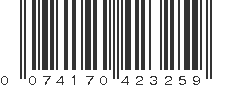 UPC 074170423259