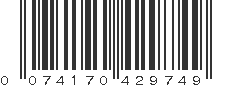 UPC 074170429749
