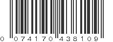 UPC 074170438109