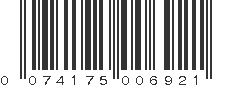 UPC 074175006921