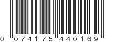 UPC 074175440169