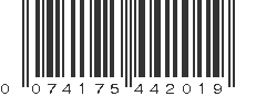 UPC 074175442019