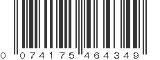 UPC 074175464349