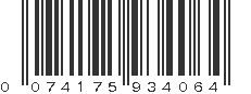 UPC 074175934064