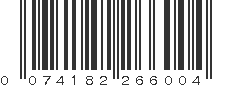 UPC 074182266004