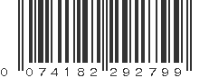 UPC 074182292799