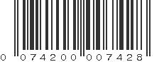 UPC 074200007428