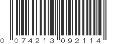 UPC 074213092114