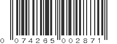 UPC 074265002871