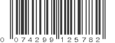 UPC 074299125782
