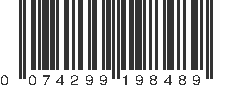 UPC 074299198489