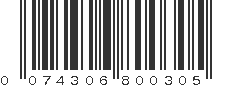 UPC 074306800305