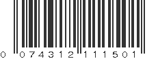 UPC 074312111501