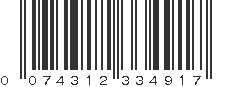 UPC 074312334917