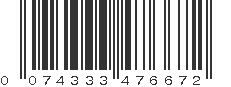 UPC 074333476672