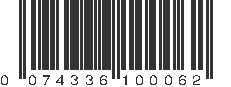 UPC 074336100062