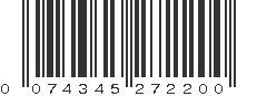 UPC 074345272200