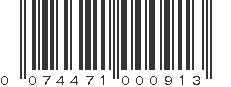 UPC 074471000913