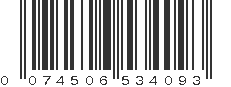 UPC 074506534093