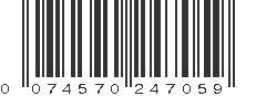 UPC 074570247059