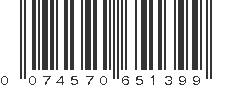 UPC 074570651399