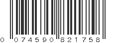 UPC 074590821758