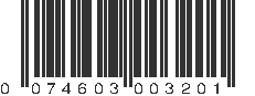 UPC 074603003201