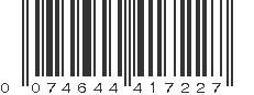 UPC 074644417227